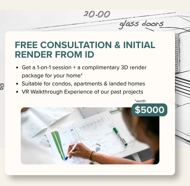 Free consultation and initial render from ID